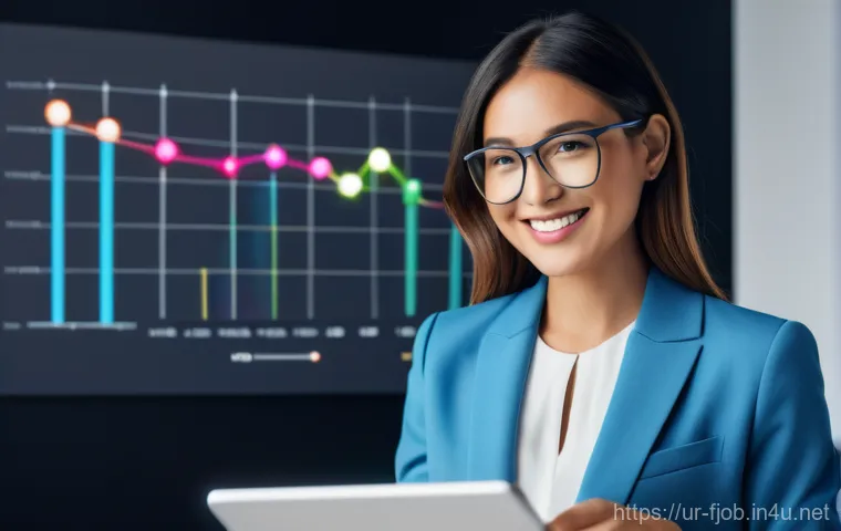 AI 콘텐츠 크리에이터 - **Prompt 2: AI-Assisted Blogging and SEO Optimization**
    "A dynamic, eye-level shot of a focused ...